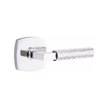 Emtek Emtek 5326US26.LSUS26.HAUS26.LH L-Hammered Lever Left HPrivacy Urban Modern 1-1/4" to 2" Door 5326US26.LSUS26.HAUS26.LH